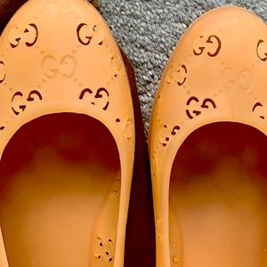 Gucci Jelly Flats size US 6
